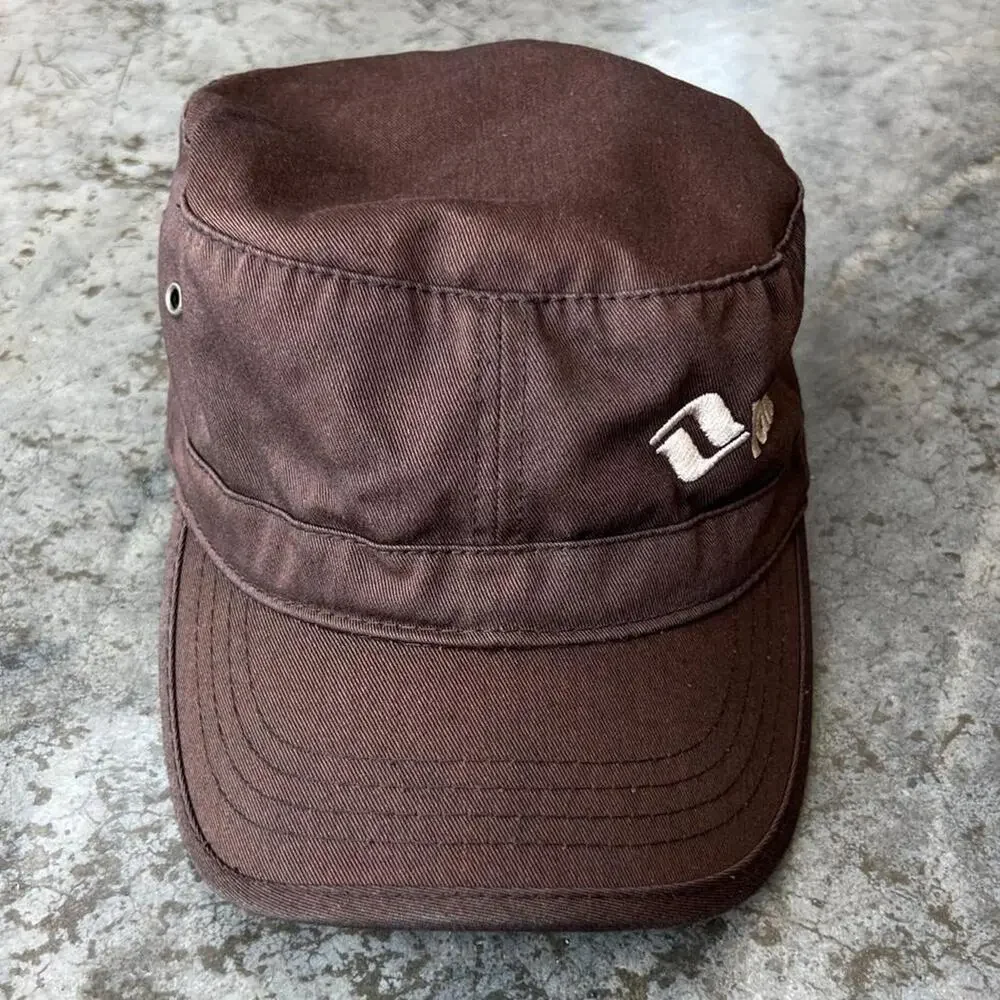 Vail Ski Resort Cadet Hat Military Cap Brown Magic Headwear Adjustable One Size